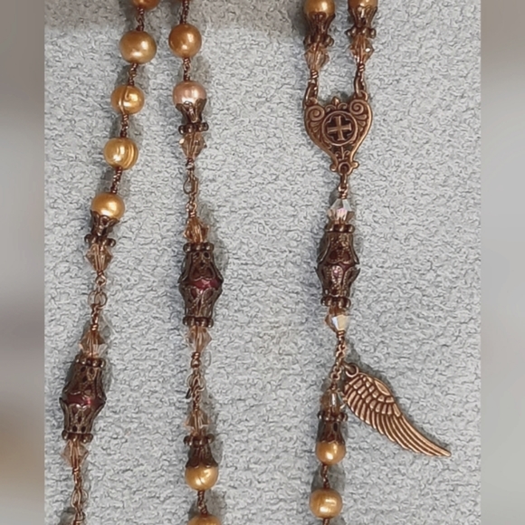 Virgins Saints & Angels | Long Necklace w/ Charm